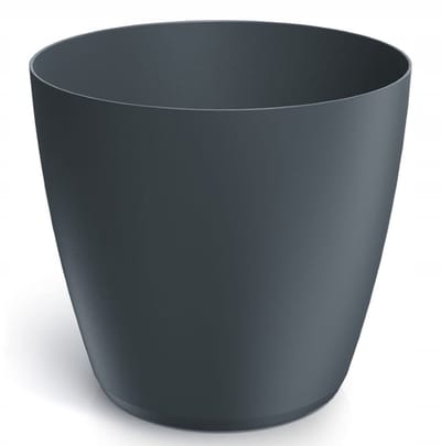 Prosperplast Mate - Bloempot - Antraciet - 15,8x14,5 cm - Kunststof