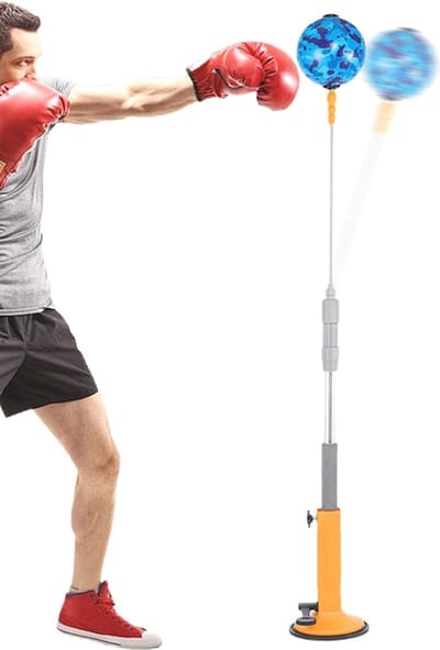 Vrijstaande Bokszak voor Training en Fitness - 360 Graden Reflex Bokszak voor Jong en Oud