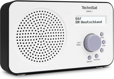 Draagbare DAB-radio met FM - Compacte Digitale Radio met Koptelefoonaansluiting
