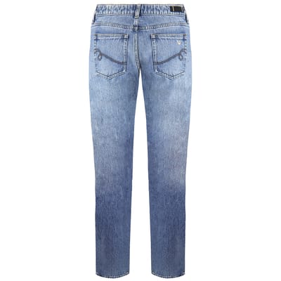 Emporio Armani Slim Fit Heren Washed Jeans