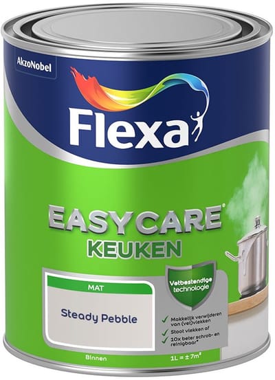 Flexa - Easycare Keuken - Steady Pebble - Mengverf - 1 L