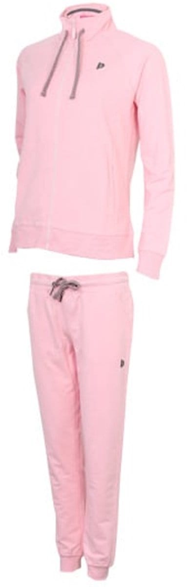 Donnay - Joggingsuit Tess - Joggingpak - Dames - Pink (060) - maat S