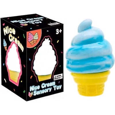 Cube By Schylling Sensorisch Knijpspeelgoed IJslolly Kleur Squishy Stressverlichter Fidget Speelgoed Kinderen Volwassenen Verzamelspeelgoed