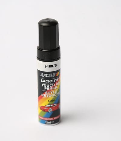 Motip Lakstift Auto Zwart - 12 ml - reparatielak voor krassen - 946870