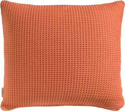 Heckettlane Kussensloop Wafel - Kussenhoes van 60x70 cm - 1 stuk - 100% Katoen - Oranje