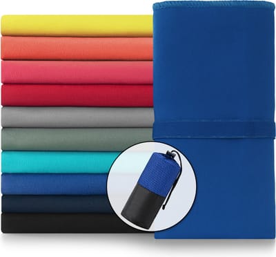 Blumtal Sporthanddoek - Microvezel - 140 x 70cm - Koningsblauw
