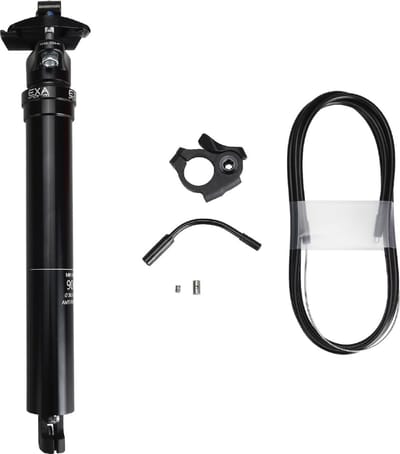 Exaform Ksp900-i 100 Mm Dropper Zadelpen Zilver 245-345 mm / 31.6 mm