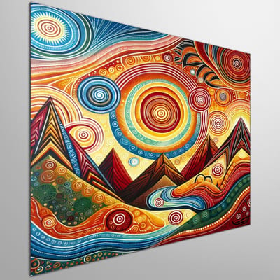 Kunstprint | Wanddecoratie | Dibond | 80 × 80 cm