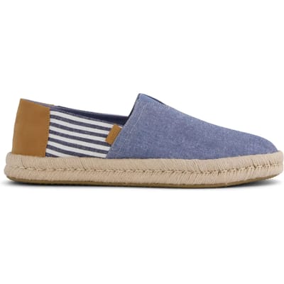 Espadrilles met maritieme strepen Toms Alpargata Rope 2.0