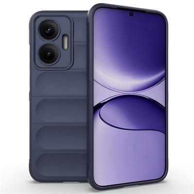 Coverup Hoesje - Geschikt voor Xiaomi Poco F7 Hoesje - Coverup Hands-On Rugged Back Cover - Donkerblauw