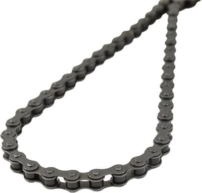 transmissieketting kmc voor bromfiets peugeot 50 103 vogue 2004 tot 2018 niet 415 106 schakels nieuw