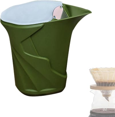 Campingkoker - Koffiezetter - Koffie Zetten - Regelbare Snelheid - 360 ml - Groen