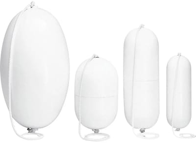 Plastimo Swollen Parabor Stootwil Wit 25 x 68 cm