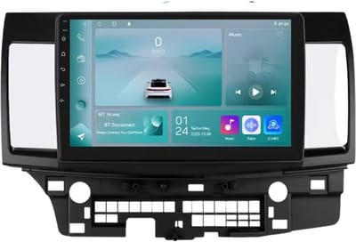 Autoradio met bluetooth - Carplay - Voor Mitsubishi Lancer 10 CY (2007-2012) - Geschikt voor Apple en Android - Stereo - Navigatie - Navigatiesysteem auto - 1GB 32GB