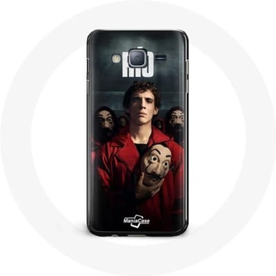 Case voor Samsung Galaxy j3 2016 La Casa De Papel Rio Masker