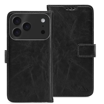 My Style Flex Wallet - Geschikt voor Apple iPhone 17 Pro - Black