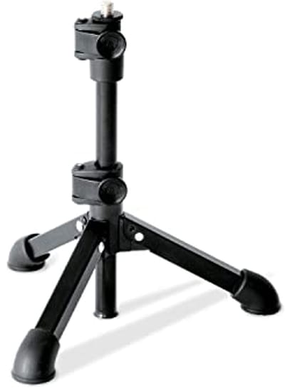 Tafelmicrofoonstatief 430 mm met 3/8 inch schroefdraad - Zwart