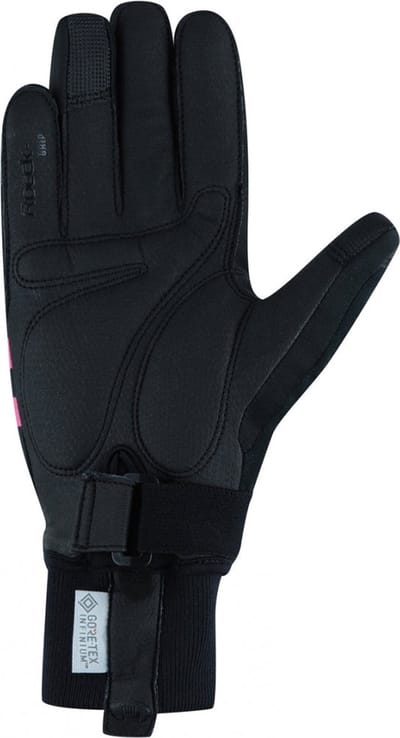 Roeckl Wilora Fietshandschoenen winter Zwart Wit - Black White - 8
