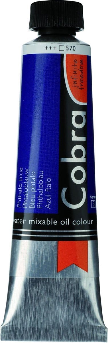 Olieverf - #570 Phtaloblauw - Cobra Artitst - 40ml