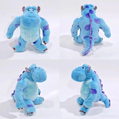 Monsters University Sulley Pluche Speelgoed 17cm Sullivan Knuffelpop Cartoon Monster Zacht Pluche Figuur Kinderen Cadeau Verzamel Speelgoed gray