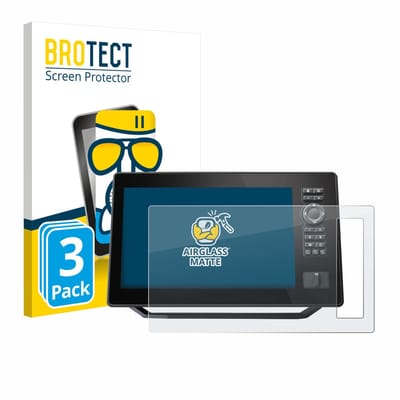 BROTECT - Screenprotector voor Humminbird Xplore 10 - Folie Beschermfolie Beschermglas matte 3 Stuks