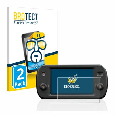 BROTECT - Screenprotector voor Fiat Panda my23 UConnect 7" - Folie Beschermfolie transparant 2 Stuks