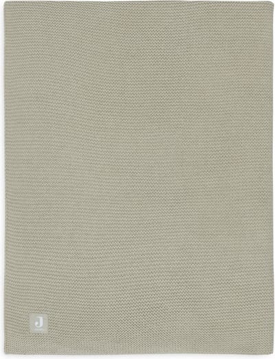 Jollein - Deken Wieg 75x100cm - Wiegdeken, Wiegdekentje, Dekentje Baby - Basic Knit - Olive Green