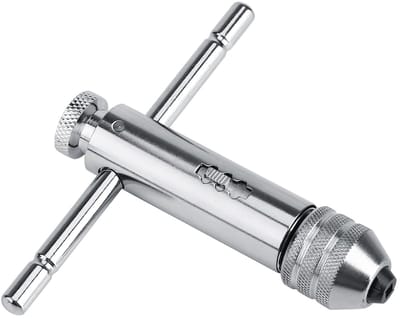 Dailygoody - Verstelbare Ratchet Tap Handle M3-M12 - Professionele Tap en Draadset
