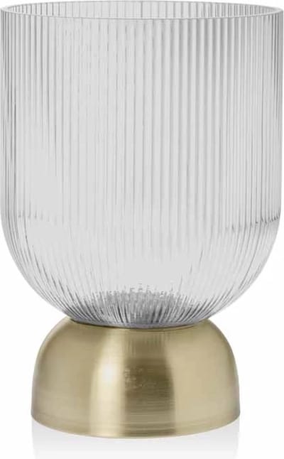 Riverdale - Windlicht Lois helder 24cm Transparant