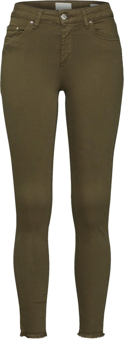 ONLY - ONLBLUSH MID SK ANK RAW COL PNT - Dames - Leggings