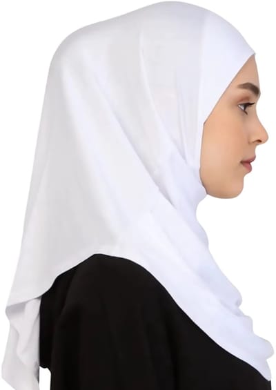 Actie4you® - Sjaal Vrouwen - Hijab – Hoofddoek - Turbanische Chiffon – Hoofddeksel - Tulband - Arabische Sjaal – Lang - Wit