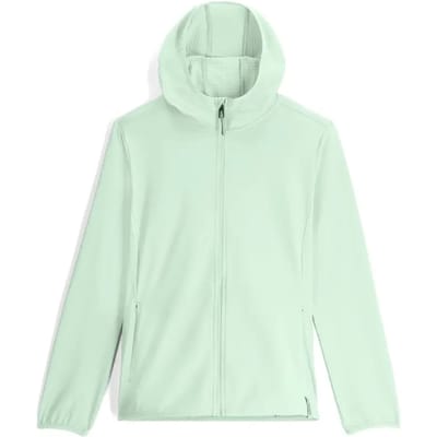 Dames fleece met capuchon Spyder Gridweb