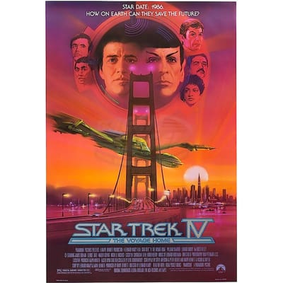 Star Trek Stripboek Voyage Home Poster