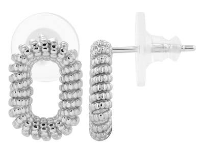 AKZENT Akzent dames oorbel "Samba" aus 925 Sterlingzilver, gerhodineerd, duurzaam