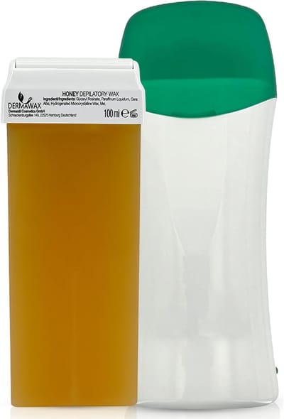 Waxverwarmer Set - Harsverwarmer Roll-on - Gladde Huid - Snel Verwarmen - 100 ml - Wit