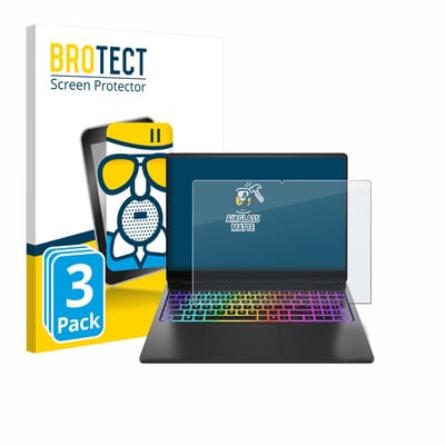 BROTECT - Screenprotector voor HP Omen Max 16 - Folie Beschermfolie Beschermglas matte 3 Stuks