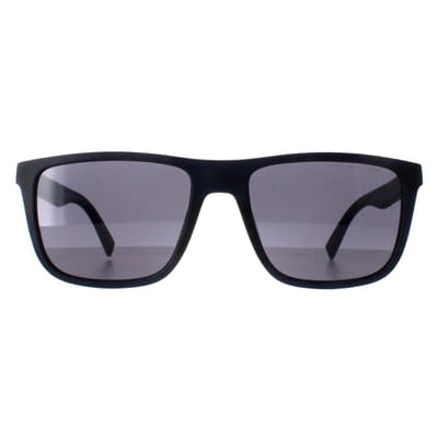 Tommy Hilfiger TH 2043 FLL IR mat blauw grijze zonnebril
