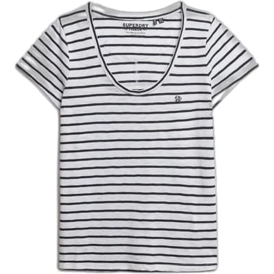Superdry Studios Scoop Neck Shirt Dames - Maat 16