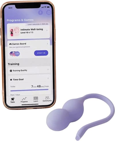 Perifit Care+ Dynamische Kegel-oefenapparaat - Lila