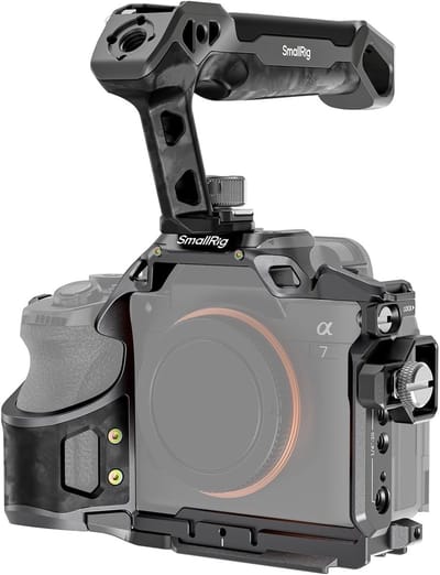 Cage set voor Sony Alpha 7 V/7R V/7 IV - Bescherming, Stabiliteit en Accessoires voor Videografie