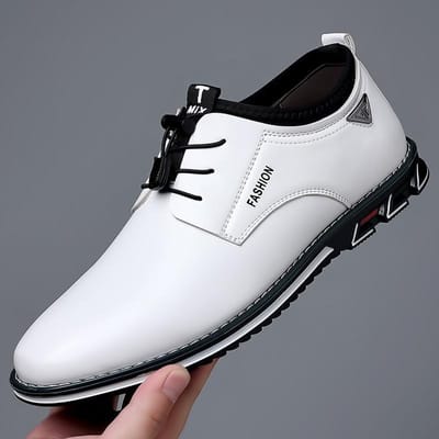 Herenschoenen Plus Size Heren Casual Schoenen met Zakelijke Kledingschoenen Heren 43 black