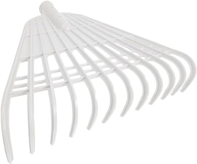 Kunstgrashark Tuin - Blad Hark - Gazon Onderhoud - Lichtgewicht Ontwerp - 40 cm Werkbreedte - Wit