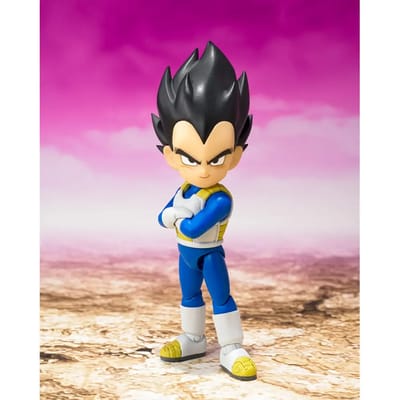 Bandai Tamashii Nations Dragon Ball Daima S.H.Figuarts Action Figure Vegeta Mini 7 cm Action Figuur
