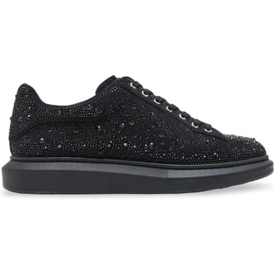 Steve Madden Icebox Sneakers Black/silver Größe: 42 | Trainers Outlet | Herren | Schwarz