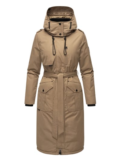 Navahoo dames winterjas Hokulanii – Lang & Licht Gewatteerd
