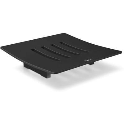 Zack Abacco Zeepschaal Vierkant 12.5X12.5X3.3cm zwart