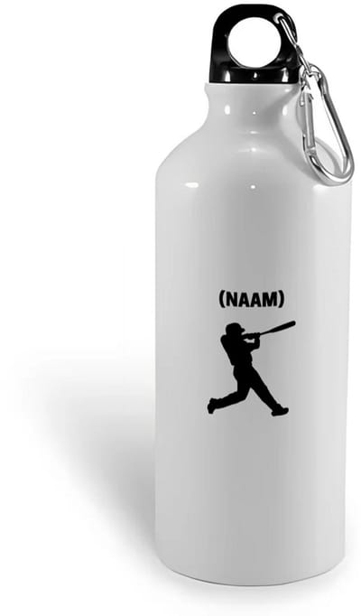 Hacebo® - Honkbal met eigen naam waterfles - Honkbal - Honkballer - Sport - water fles - 400ML