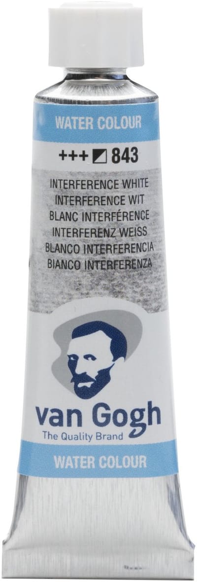 Van Gogh Aquarelverf Tube - 10 ml 843 Interference Wit