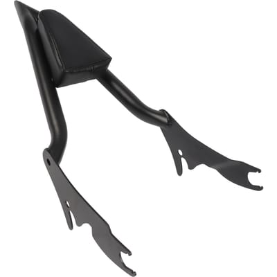 Coussin de dossier passager amovible de remplacement pour moto XL 883C 883R 1200R 1200C XLHMatte noir