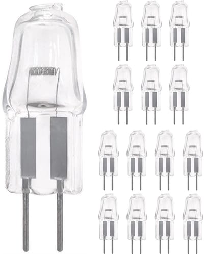 Modee G4 Halogeenlamp 12V - 10W 130lm - Halogeen Lampjes Insteek - Warm Wit Licht - Dimbaar - 15 Halogeenlampen